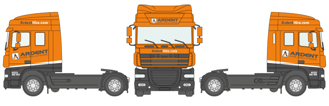 Ardent Livery DAF