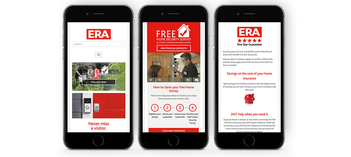 ERA website mobile