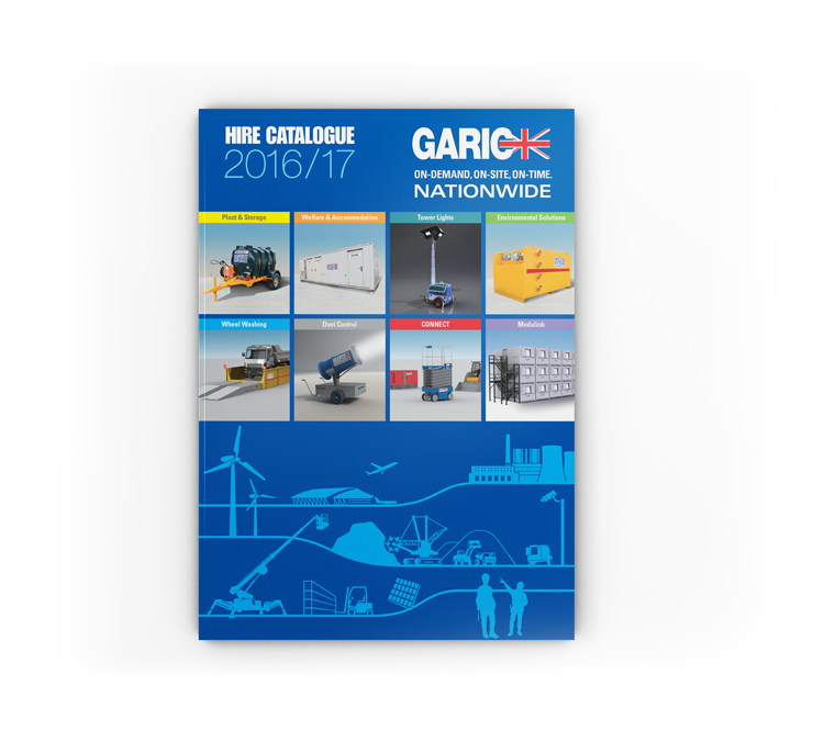 Garic Hire Catalogue Design