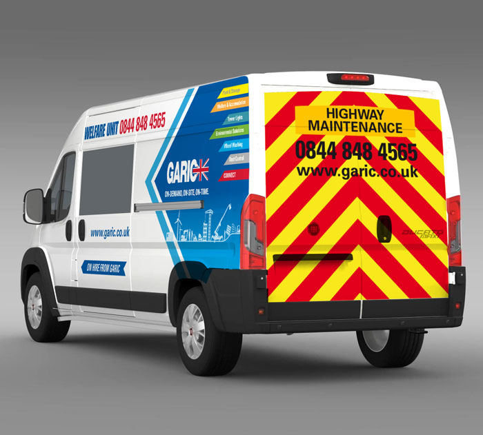 Garic Van Livery Design