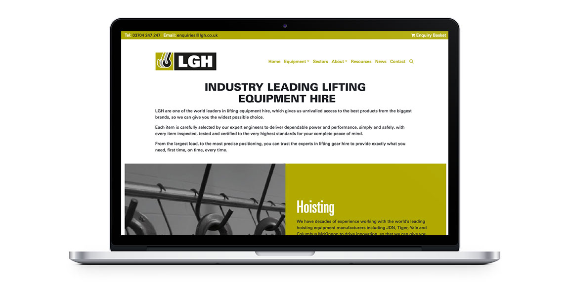 LGH Website Desktop